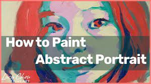 Abstract Portrait Painting How To Paint Portrait With Non Skin Tones Youtube Abstract Portrait Painting Abstract Portrait Portrait Painting