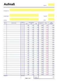 Die downloads sind kostenlos, bitte beachtet aber unsere nutzungsbedingungen. Aufmass Excel Aufmasstabelle Excel Tabelle Vorlage Herunterladen