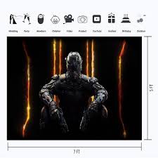 Call of duty background for birthday. Buy Call Of Duty Modern Warfare Backdrop 7x5ft Happy Birthday Video Game Black Ops Background For Boy Birthday Party Vinyl Backdrops Call Of Duty Banner Online In Indonesia B094qmk839