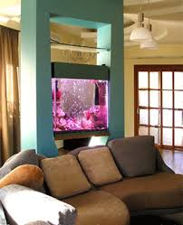 Aquariums As Stylish Room Dividers Stylish Room Living Room Decor Fish Home
