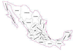 Olvídate de salir corriendo en la noche a la papelería para comprar el mapa de la república mexicana que te pidieron de tarea. Mapa De La Republica Mexicana Con Nombres Stanser