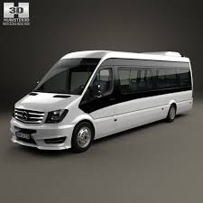 3d Model Of Mercedes Benz Sprinter Cuby City Line Long Bus 2016 Benz Sprinter Mercedes Benz Sprinter
