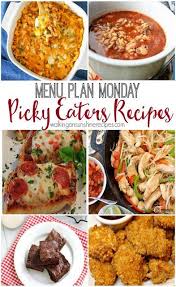 Picky Eaters Recipes Weekly Meal Plan With Printables Picky Eaters Dinner Picky Eater Recipes Picky Eaters Recipes