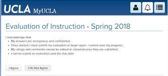 Student Access To Online Evaluations Ucla Center For The Advancement Of Teaching