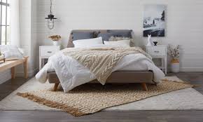 Layered Rug Ideas To Transform Your Space Overstock Com Bedroom Rug Placement Layered Rugs Living Room Large Bedroom Rugs