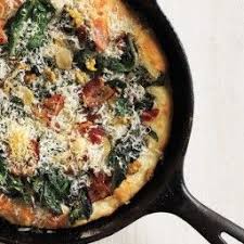 Clam Chard And Bacon Pizza Recipe Bacon Pizza Vegetable Recipes Dinner Cast Iron Skillet Pizza