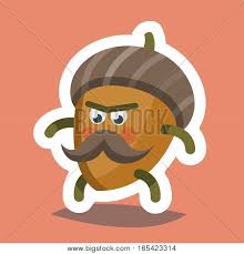 Turkey, fallen leaves, chestnuts, pumpkin pie, and other relevant emojis for this holiday celebrated primarily in the united states and canada. Vector Illustration Vector Photo Free Trial Bigstock