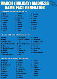March Madness Funny Name Generator Funny Names Name Generator