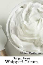 Sugar Free Whipped Cream Sugar Free Whipped Cream Recipes With Whipping Cream Sugar Free Icing