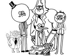 Baixarada 12:16 apenas um show , desenhos para colorir. How To Draw Regular Show Coloring Pages