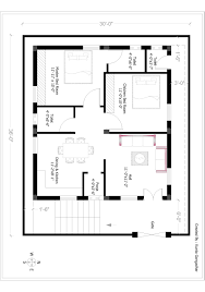 30 X 36 East Facing Plan 2bhk House Plan 30x40 House Plans Indian House Plans