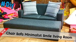 Model sofa ruang keluarga untuk bersantai bersama di rumah. Sofa Minimalis Modern Cara Membuat Sofa Minimalis Untuk Ruang Tamu Kecil Youtube