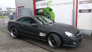 Kein wunder, denn der kreativität in der gestaltung sind nahezu keine grenzen gesetzt. Folierung Mercedes Sl In Schwarz Matt