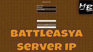 Server is hosted in singapore | sponsored by serverminer.com. Minecraft Battleasya Server Ip Address Youtube