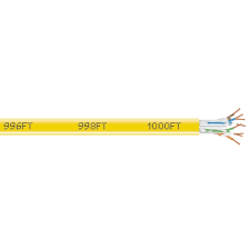 Our range of cat6 is available in both 305mt easy pull boxes and on convenient 100mt drums for smaller installations to save money and wastage. Eyn864a Pb 1000 Gigatrue Cat6 Bulk Cable Utp 550mhz Solid Pvc Black Box