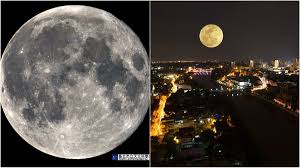 超级月亮（supermoon）是1979年由美国占星师理查德·诺艾尔提出的名词，是一种 新月 或满月时月亮位于 近地点 附近的现象，月亮位于近地点时正好出现新月，称为超级新月；月亮位于近地点时正好满月，称为超级满月。. è¨˜å¾—æŠ¬é ­ è¶…ç´šæœˆäº® 3 10èµ·é€£çºŒç¾èº« ç›´å¾'äº®åº¦å…¨åŠ å€ é›¢åœ°çƒè¶…è¿' é£Ÿå°šçŽ©å®¶