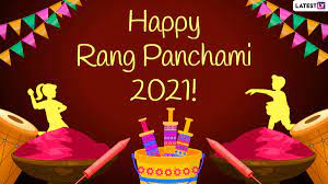Rang panchami is commemorated after 5 days of holi celebration which is a hindu festivity of fun and colors. Aeae Bf08odyrm