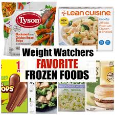 weight watchers favorite frozen foods