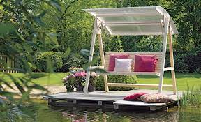 Bohren sie an der rechten und linken kante der sitzfläche je zwei befestigen sie den rahmen als dach mit schrauben mittig auf der querstrebe des gestells für die hollywoodschaukel. Hollywoodschaukel Selber Bauen Selbst De