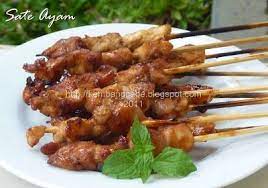 My World Sate Ayam Bumbu Kacang Resep Masakan Indonesia Masakan Indonesia Resep