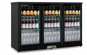 Frigo bar pas cher neuf et occasion meilleurs prix du web promos de folie 5% remboursés minimum sur votre commande ! Frigo Bar 3 Portes Noir Porte En Verre 2 Niveaux Reglables 305 Litres 137 5x52x H 90cm