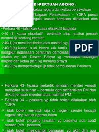 Beliau mengetaui 3 badan kerajaan: Komponen Utama 2