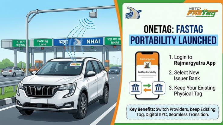 NHAI OneTag FASTag Portability