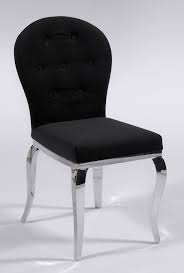 Contemporary Frosted Glass Top Microfiber Seats Leather Modern Dining Set Side Chairs Black Side Chair Chair