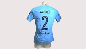 Kyle walker's spinning away raw files. Kyle Walker Match Worn Signed Manchester Derby Shirt Charitystars