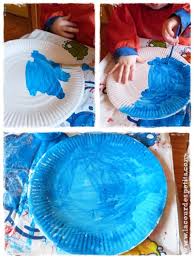 Suspension luminaire pour chambre adulte. Les Petits Poissons Bricolage Avec Assiette En Carton La Cour Des Petits