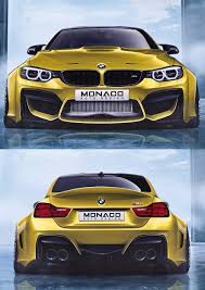 Gold Bmw M4 With Wide Body Kit By Monaco Auto Design Thistookmymoney Bmw M4 Bmw Wide Body Kits