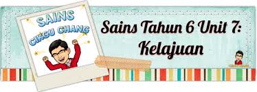 Kuiz Sains Tahun 6 Unit 7 Kelajuan Chang Tun Kuet