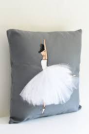 Ballet art, fashion, accessories, decor, paintings, drawings, costumes, shoes, outfits, dance. Accent Pillow Ballerina Cushion Cover Handpainted Ballerina Pillow Cover Grey Nursery Decor Pillows Pillow Decorative Bedroom Decorative Pillow Cases