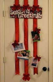 Ribbon Christmas Card Holder Mom Endeavors Christmas Card Display Christmas Decorations Cheap Diy Christmas Cards