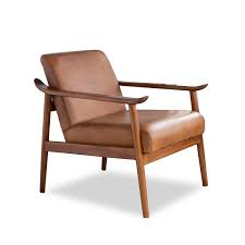 The curve of an arm, the kind of leg on a couch, the depth of a cushion — all of these factors weigh in to the way a mid century dining chair feels. Mid Century Modern Harmony Leather Accent Chair Ash4754