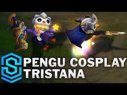 Players will need to acquire 10 gemstones via loot . Pengu Cosplay Tristana Skin Spotlight Pre Release League Of Legends League Of Legends Chambaen Per U