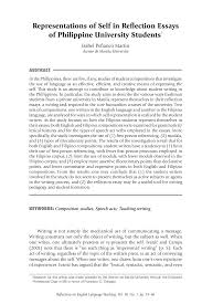 How to write reflection paper on a class tagalog? Http Www Nus Edu Sg Celc Research Books Relt Vol10 55to66 Martin Pdf