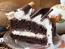 Torta Al Cacao Con Nutella E Panna Al Cocco Una Torta Che Ameranno I Grandi E I Bambini Golosissima Torta Cacao Panna Nutella Cocco Ricette Torte Cibo