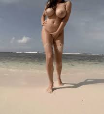 Beach tits gif