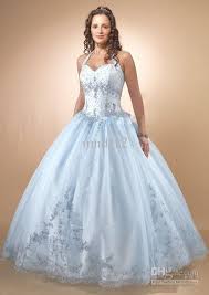 Baby Blue Wedding Dresses Proms Ball Gowns Bridal Gowns Silver Prom Dress Stores That Sell Prom Dresses From Mndf12 114 33 Dhgate Com Blue Wedding Dresses Baby Blue Wedding Dresses Blue Wedding Gowns