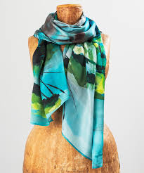 River Vartry Silk Scarf