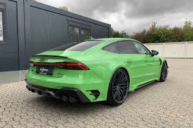 The vehicle shown here is a abt special model from the series „1 of 125 with additional colour individualised elements from abt individual. 2021 Audi Rs7 R By Abt Sportsline Maxtuncars