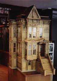 Realistic Miniature Houses Jt Interesting Looking Dolls House No Info Or Credit Miniature Houses House Miniature House