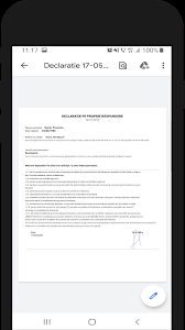 Declar pe proprie raspundere, sub sanctiunile prevazute de codul penal al romaniei. Declaratie Pe Proprie Raspundere Stare De Alerta For Android Apk Download