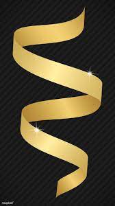 Download Premium Illustration Of Gold Ribbon Element Illustration 1234213 Gold Ribbons Illustration Ribbon Design