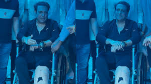Govinda Gets Discharged, Exits Mumbai Hospital On Wheelchair After Shooting  Himself With His Gun (VIDEO)