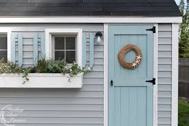 The wooden box above might be similar to many others in this list, but the brackets reflect a quirkiness for sure! Diy Coastal Window Box Finding Silver Pennies