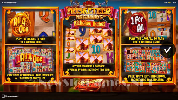 Musketeer Megaways Slot Review & Demo by iSoftBet - Play Free Online