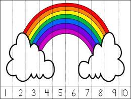 All while having fun working on a puzzle. Free Spring Math Number Puzzle For Counting 1 To 10 Made By Teachers Spring Math Number Puzzles Rainbow Math
