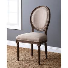 Shop round back dining chairs at chairish, the design lover's marketplace for the best vintage and used furniture, decor and art. Abbyson Dixon Linen Round Back Side Dining Chair Hayneedle